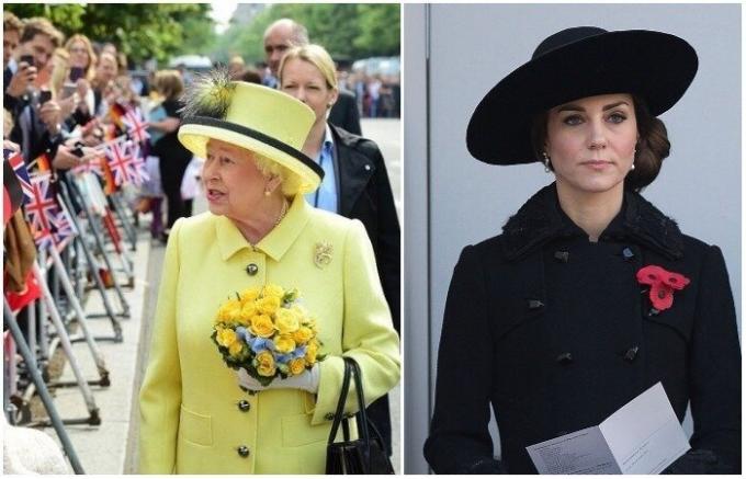  اللباس غريب جدا من العائلة المالكة البريطانية.