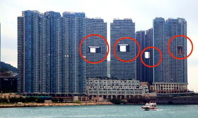 "راشح" ناطحات السحاب التي بنيت في هونغ كونغ.