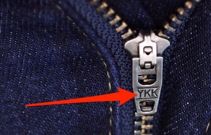 ما يعني حقا «YKK» الحروف على السحاب؟ 