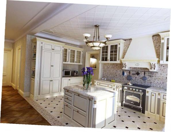 غرفة معيشة - مطبخ 18 متر مربع (42 صورة) - حلول لأصحاب المشاريع