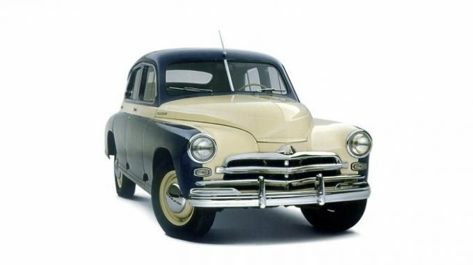 GAZ-M20 "بوبيدا" كان تصدير أول الشامل حقا من السيارات. 