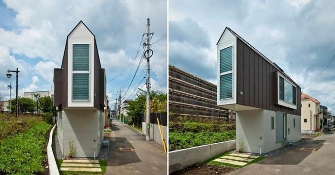 منزل ضيق في اليابان
