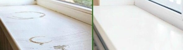 أبيض ورقة: كم هو سهل أن النوافذ البلاستيكية النظيفة من الاصفرار والبقع