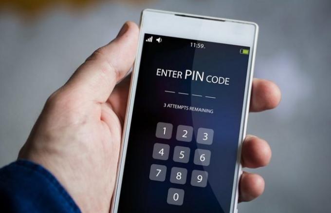 PIN رمز الهاتف الذكي: التهديد من أجهزة الاستشعار.