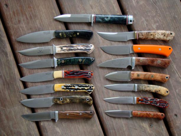سكاكين مختلفة لمختلف المهام.