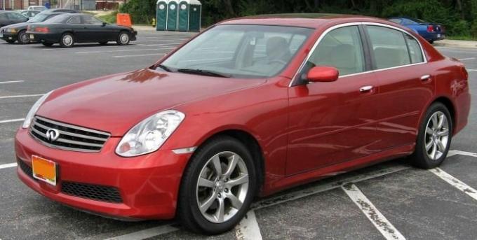 إنفينيتي G35 الجيل الثالث (2002-2007 فصاعدا).