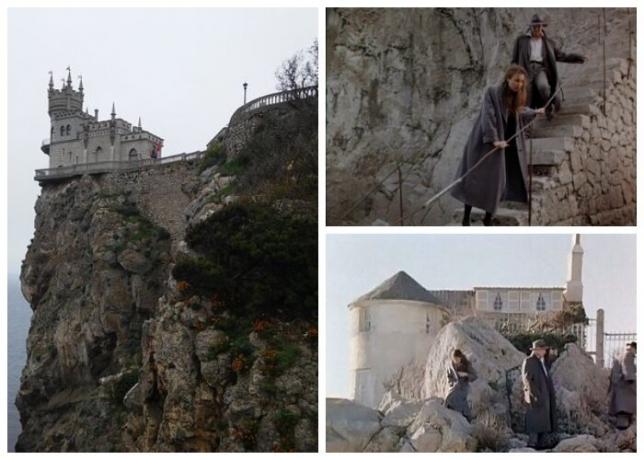 فيلم "عشرة هنود ليتل" من إخراج ستانيسلاف غوفوروكين (1987) أصيب بعيار ناري في شبه جزيرة القرم.