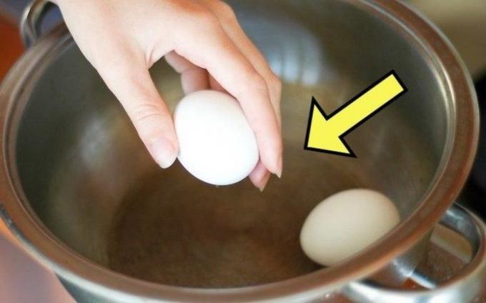 غلي البيض، والتي يمكن تنظيفها في جزء من الثانية.