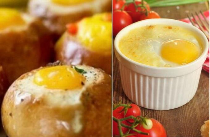  البيض على الفطور: وصفات لذيذة بسرعة.