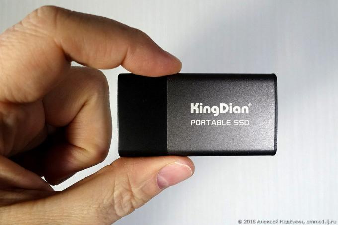 SSD القرص الخارجي KingDian SSD المحمولة